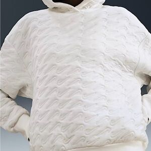 Nike White Quilted Jacket